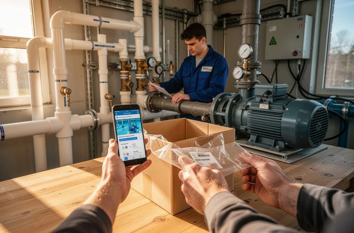 Plant Room Diagnostics and Pump Servicing